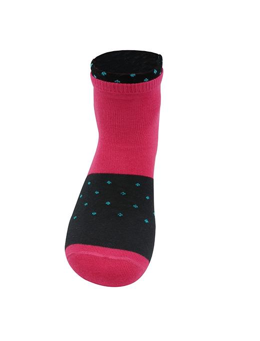ankii stylish cotton self design women premium ankle socks, pack of 3 - 18018961 - Standard Image - 4