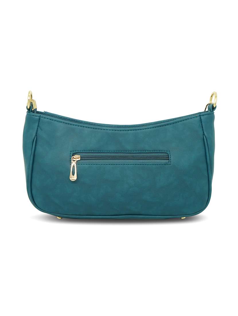 blue leather handbag - 18019478 -  Standard Image - 1