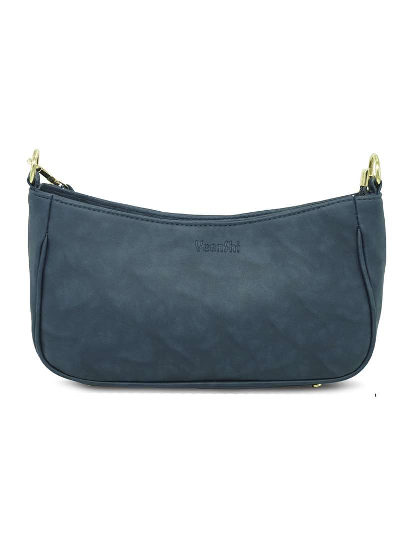 blue leather handbag - 18019478 - Standard Image - 4