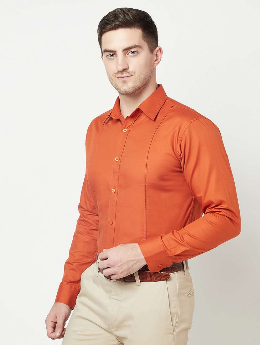 mens solid casual shirt - 18019923 -  Standard Image - 1