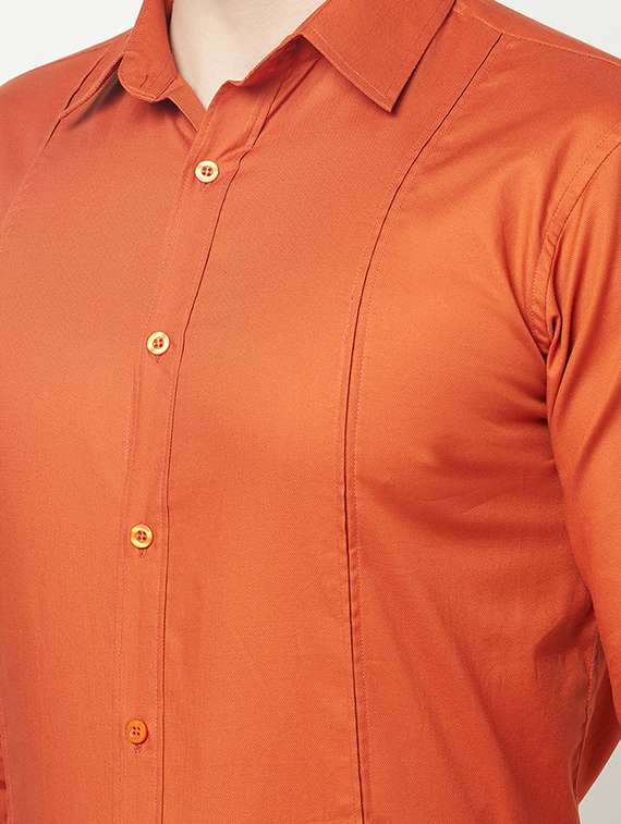 mens solid casual shirt - 18019923 -  Standard Image - 4