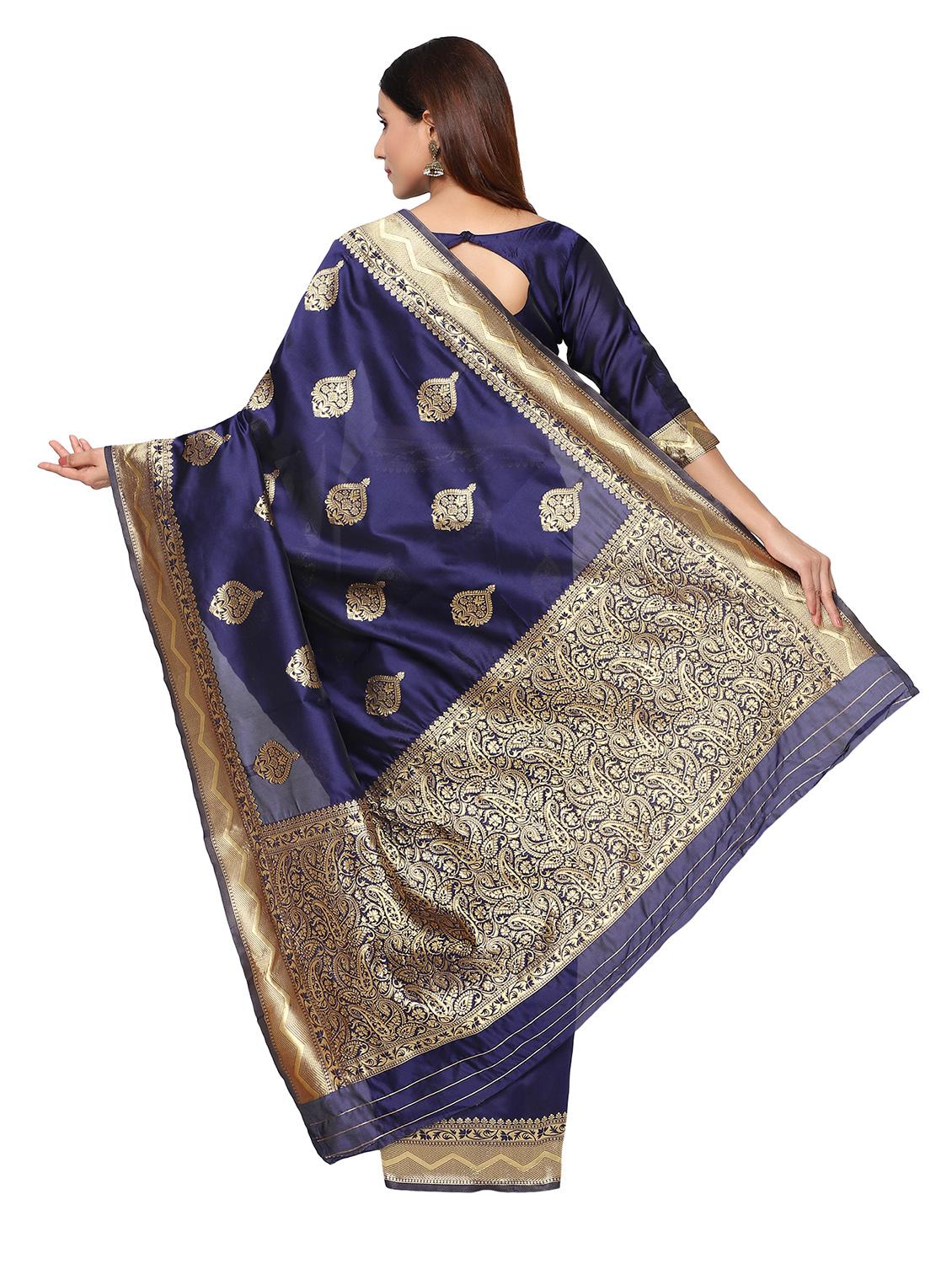 jacquard work kanjivaram saree - 18022011 - Standard Image - 1