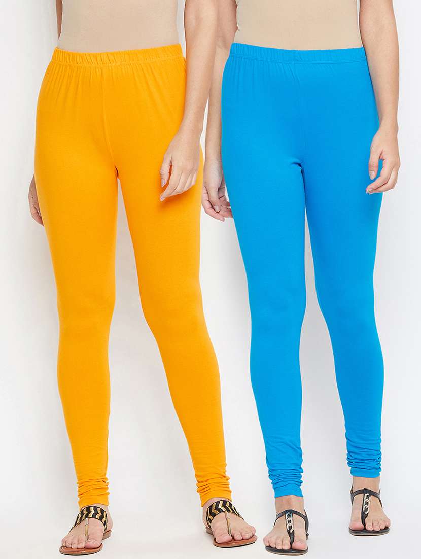 set of 2 solid legging
