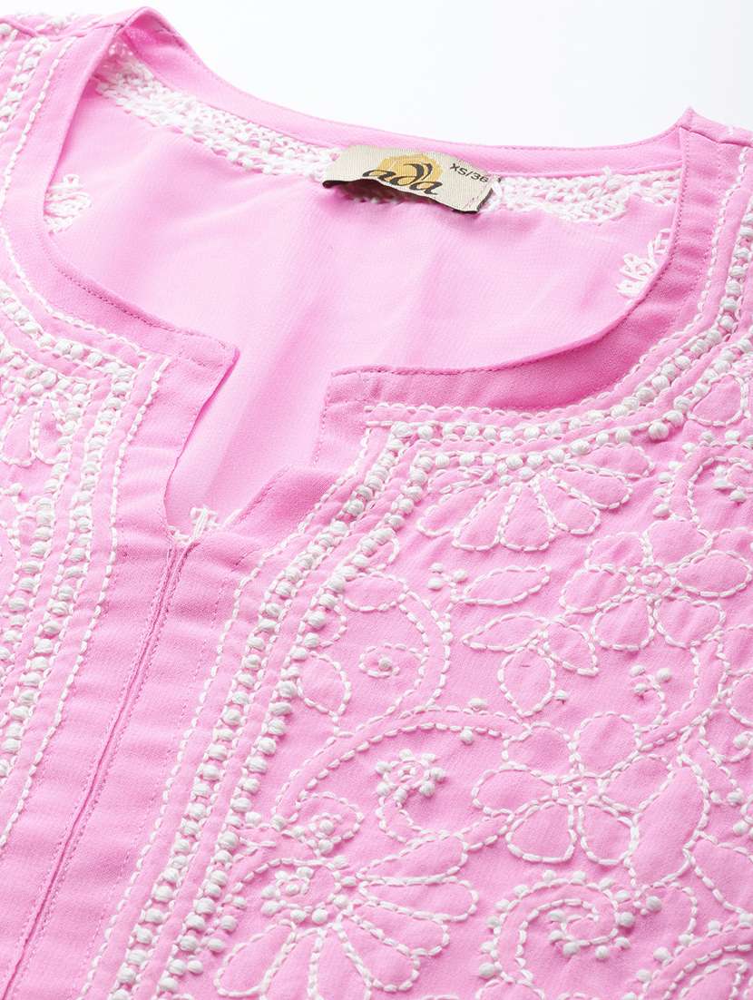 women's straight kurta - 18022570 -  Standard Image - 4