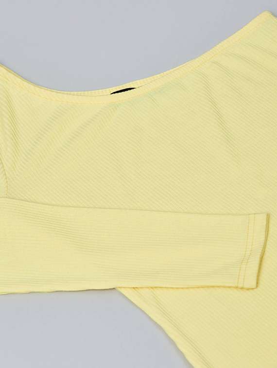 single sleeved solid bodycon dress - 18024755 -  Standard Image - 4