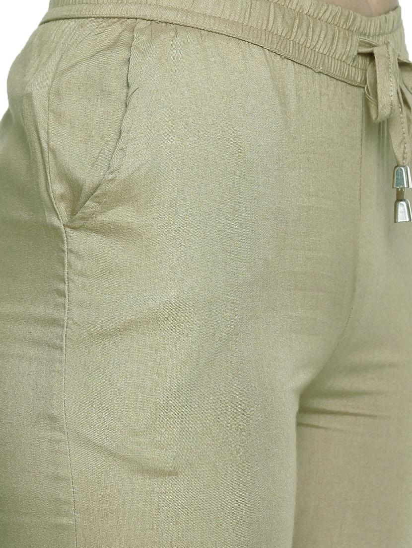 mid rise cigarette pants trouser - 18025130 - Standard Image - 4