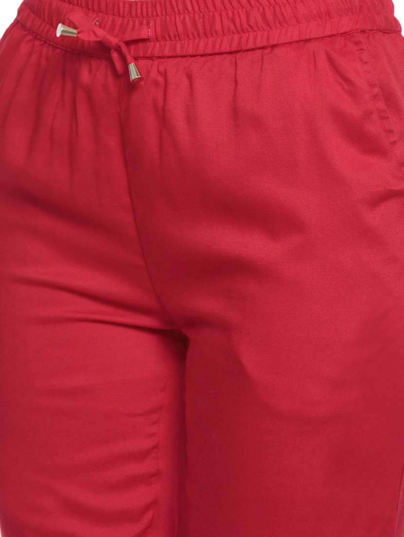 mid rise cigarette pants trouser - 18025133 - Standard Image - 4