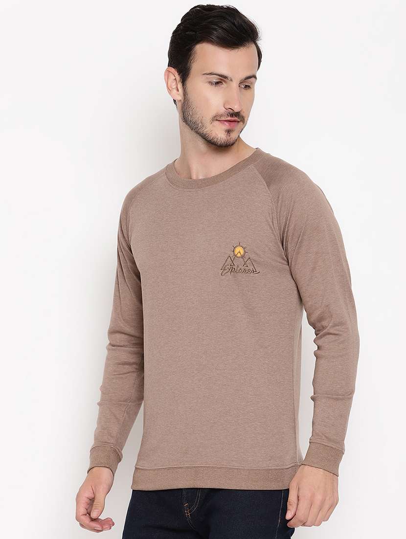 mens plain sweatshirt - 18025357 -  Standard Image - 1