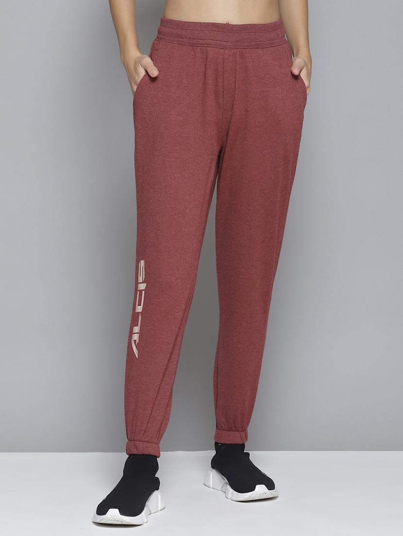 mid rise printed track pant - 18025714 -  Zoom Image - 0