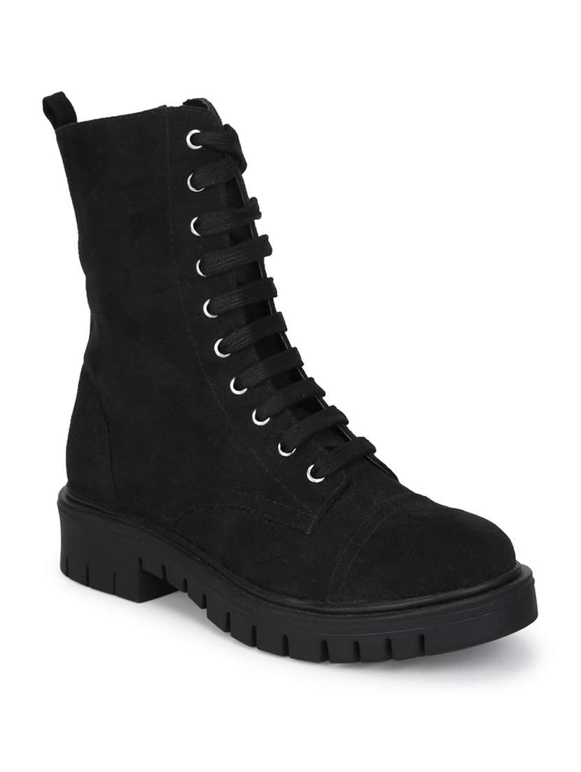 black lace up boot - 18025800 - Zoom Image - 0