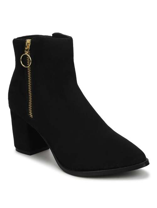 black slip on boot - 18025801 -  Standard Image - 0