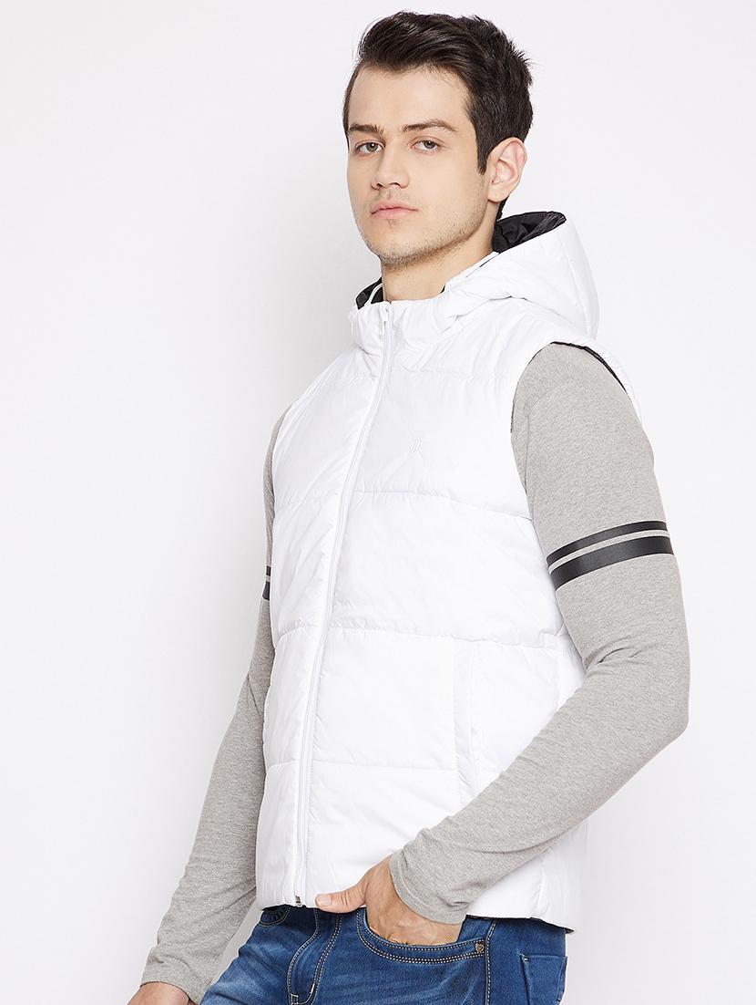 grey hooded reversible jacket - 18028145 -  Standard Image - 1