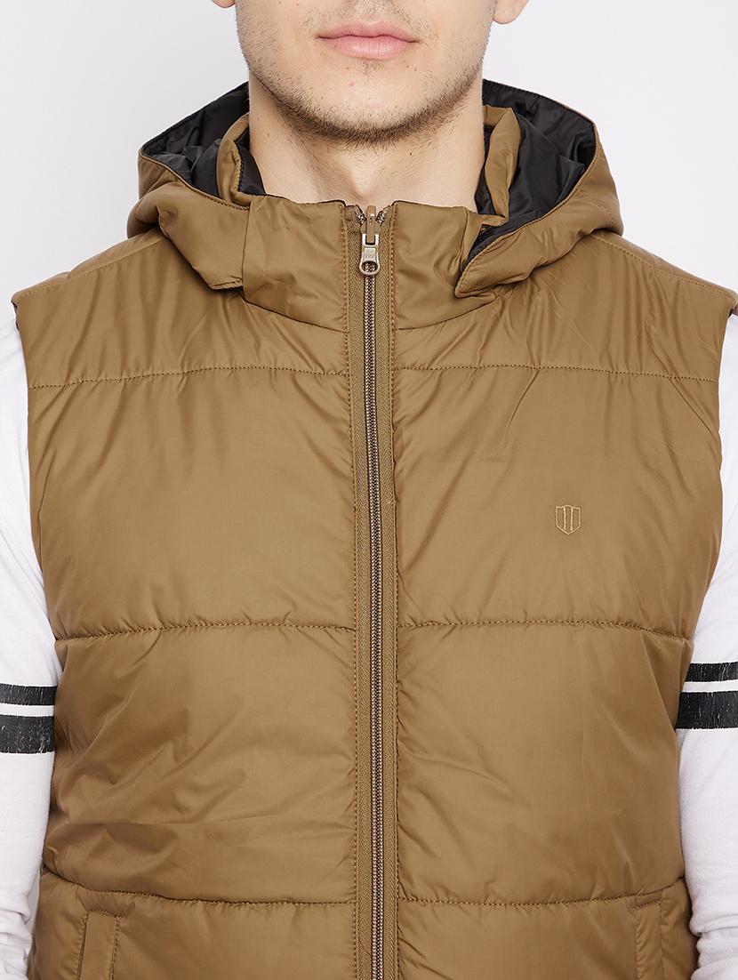 maroon hooded reversible jacket - 18028146 - Standard Image - 4