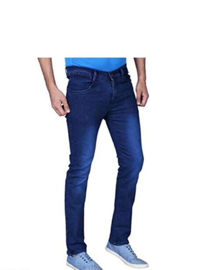 navy blue denim jeans - 18028520 - Standard Image - 1