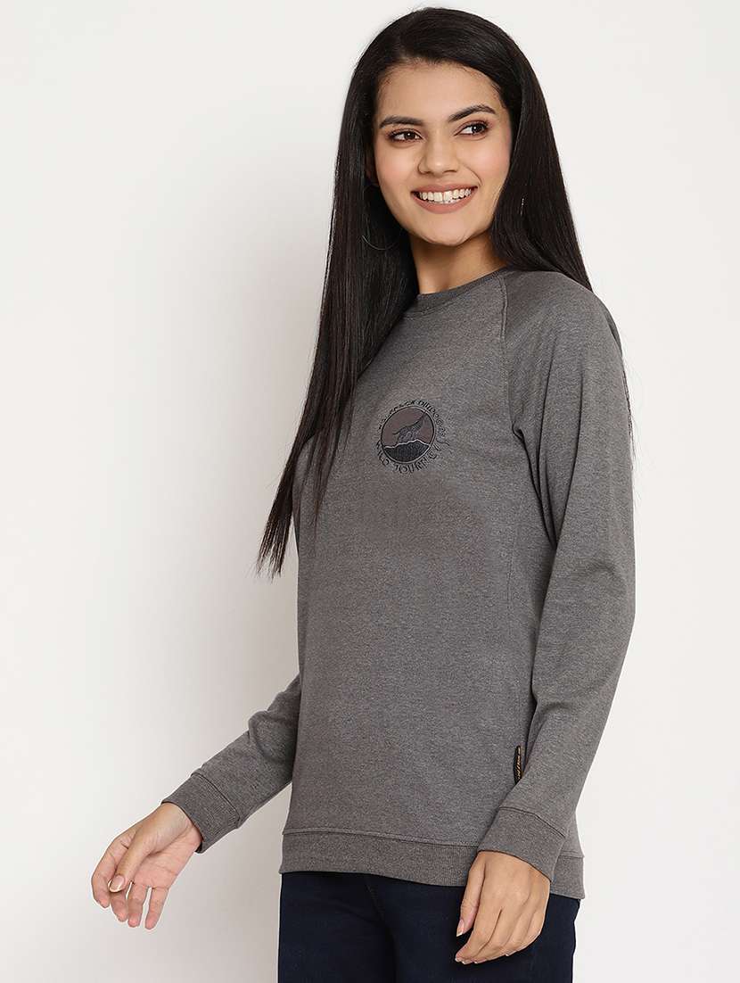 women's plain sweatshirt - 18028729 -  Standard Image - 1
