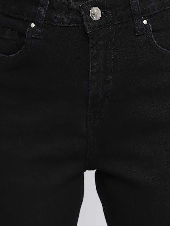 women's plain slim fit jeans - 18029120 -  Standard Image - 4