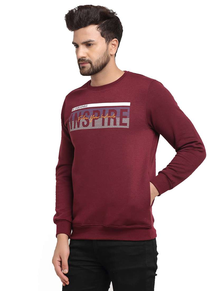wine color men's hooded jacket - 18029349 -  Standard Image - 1