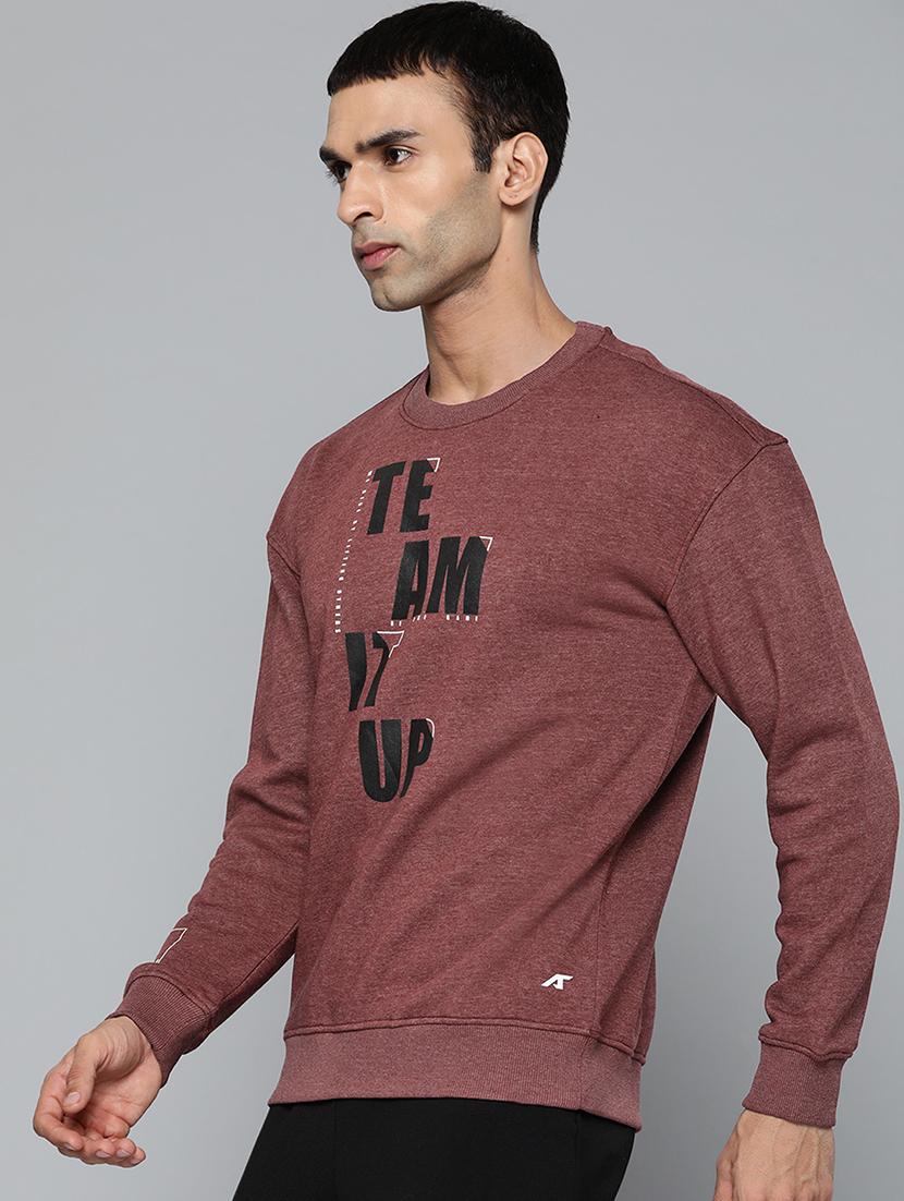 red printed sweatshirt - 18030084 -  Standard Image - 1