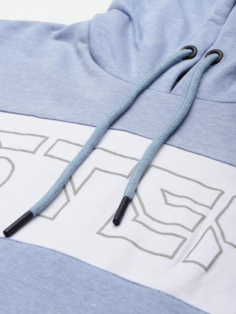 hooded neck printed sweatshirt - 18030142 - Standard Image - 4