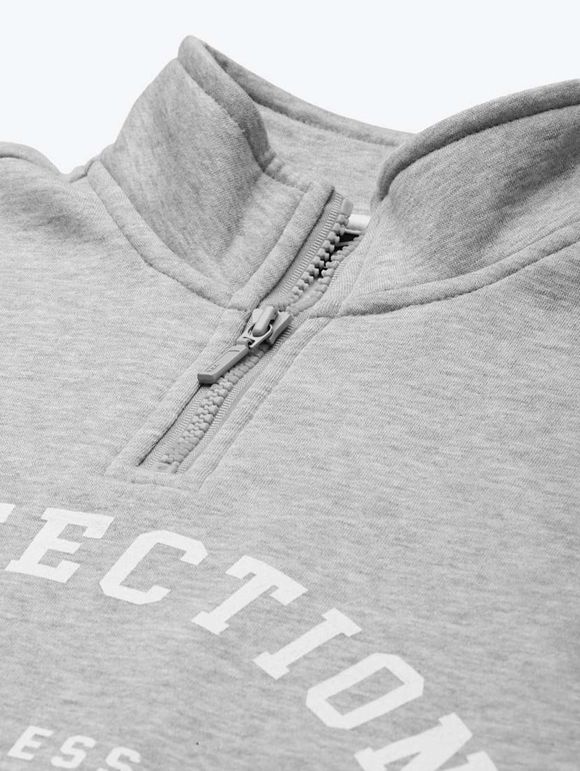 polo neck printed  sweatshirt - 18030154 -  Standard Image - 4