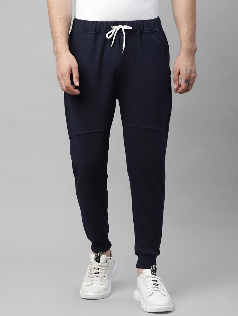 men solid mid rise full length jogger - 18030786 - Zoom Image - 0