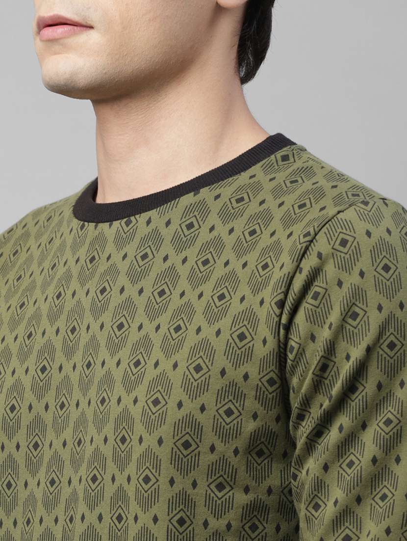 mens all over print sweatshirt - 18030792 - Standard Image - 4
