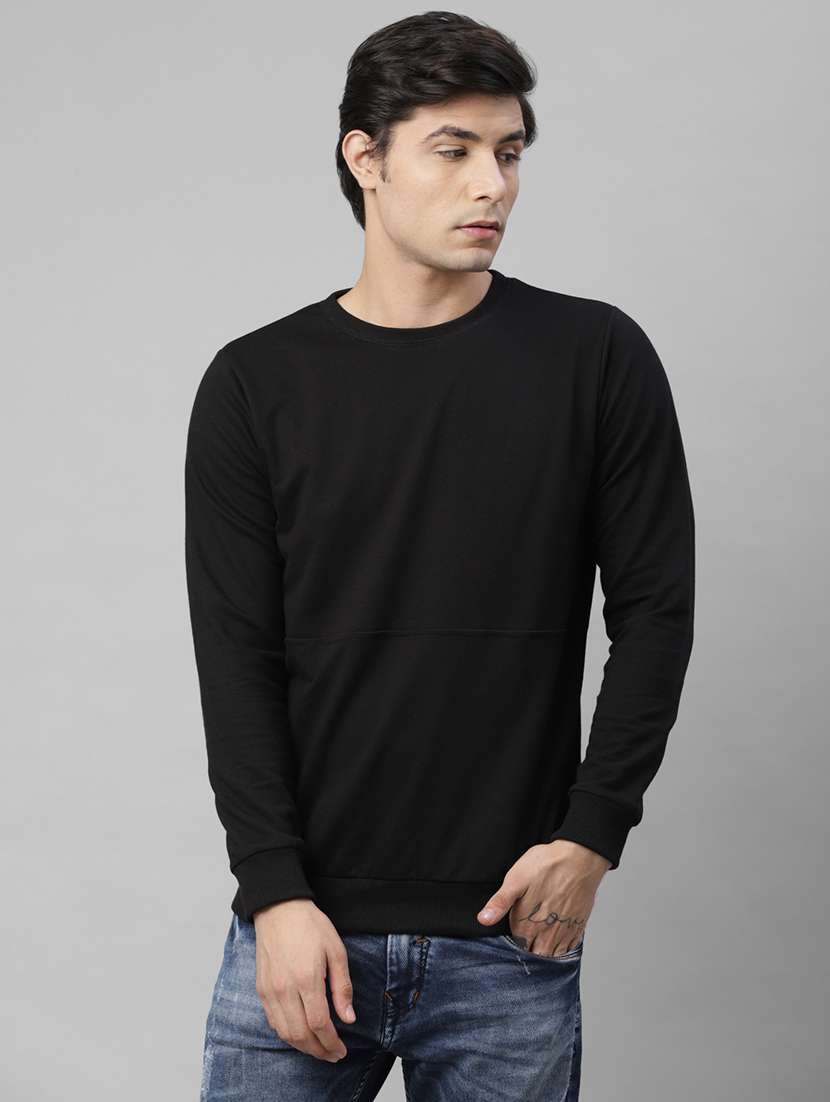 mens plain sweatshirt