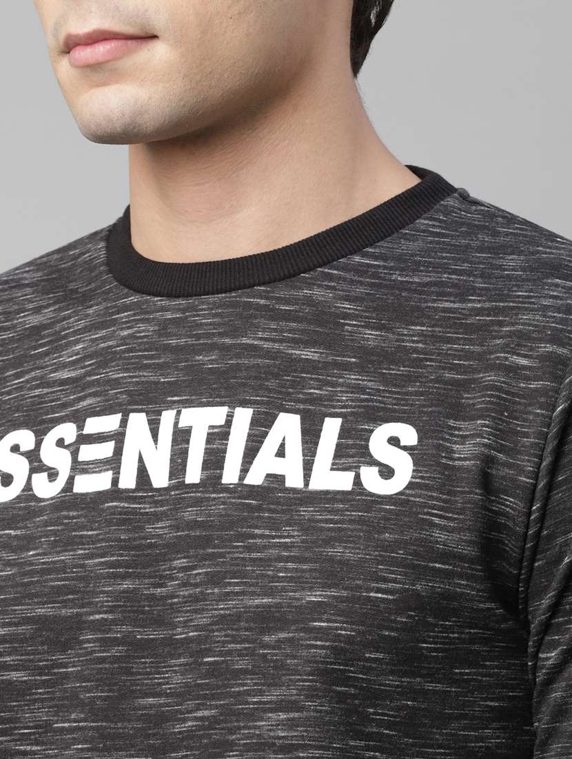 mens chest print sweatshirt - 18030800 -  Standard Image - 4