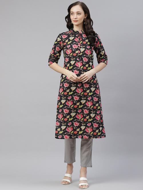 women's a-line kurta - 18030936 -  Standard Image - 0