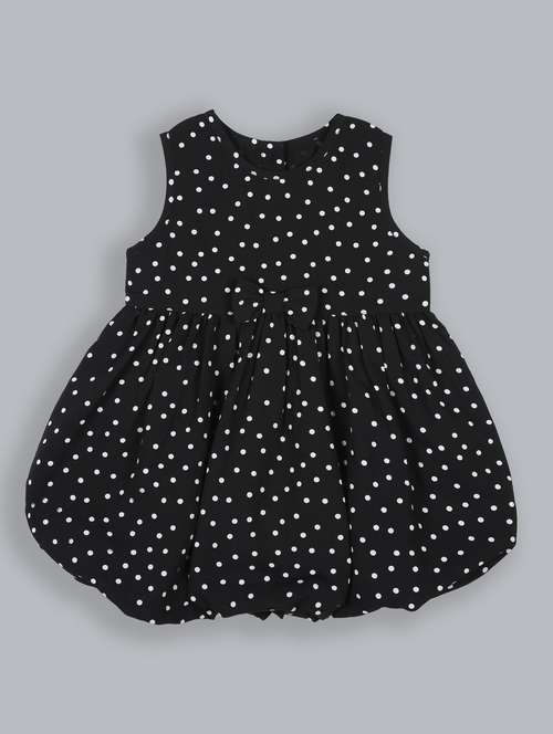girls round neck sleeveless frock - 18031079 - Standard Image - 0