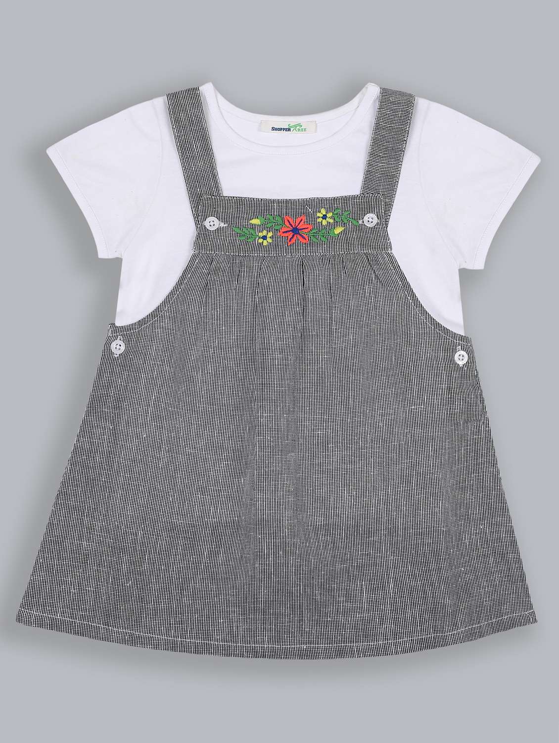 black checkered twin set - 18031576 - Zoom Image - 0