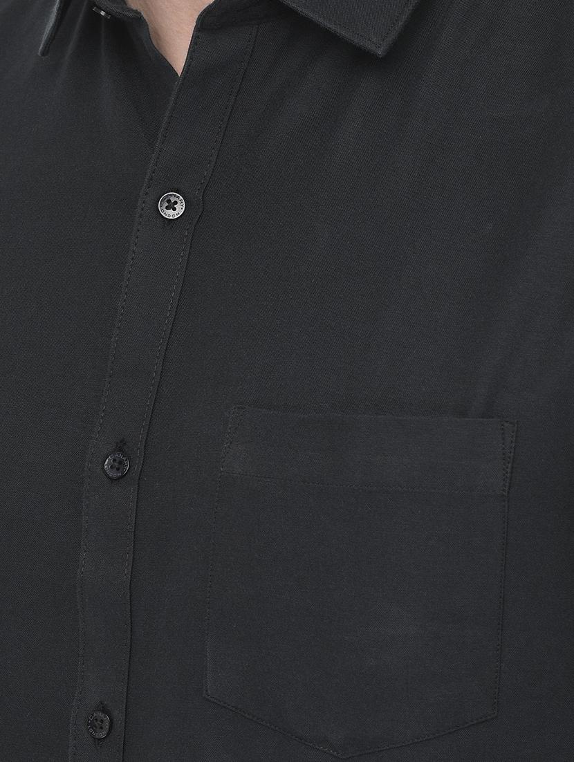 men solid long sleeve casual shirt - 18032017 - Standard Image - 4