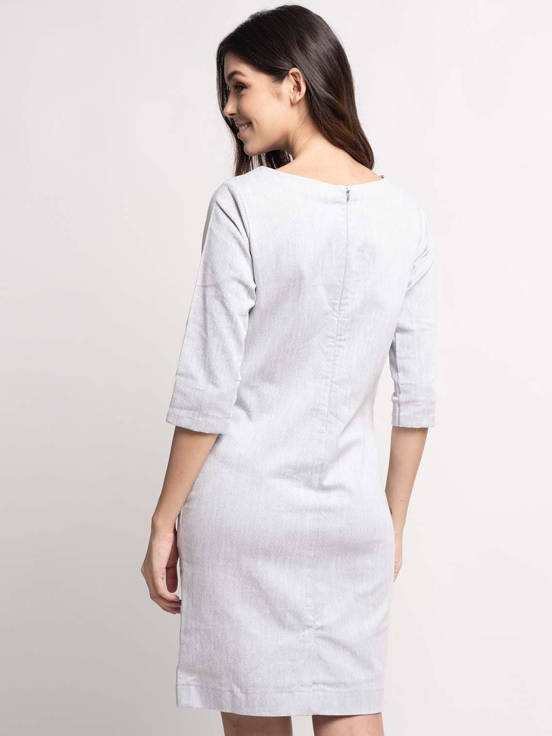 women's self design dress - 18033328 - Standard Image - 4