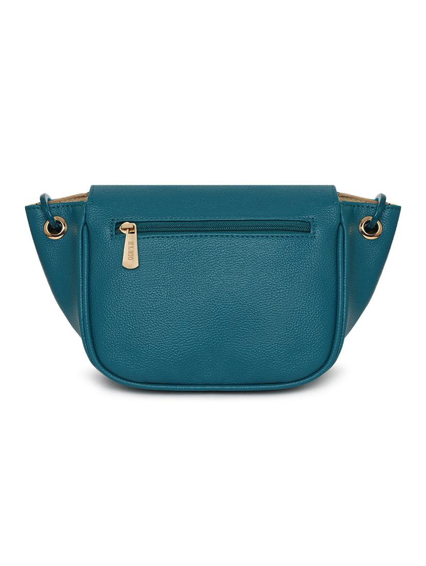 olive leatherette (pu) sling bag - 18038780 - Standard Image - 1