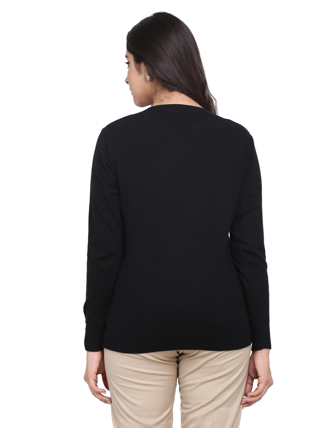 black regular pullover - 18039178 - Standard Image - 1