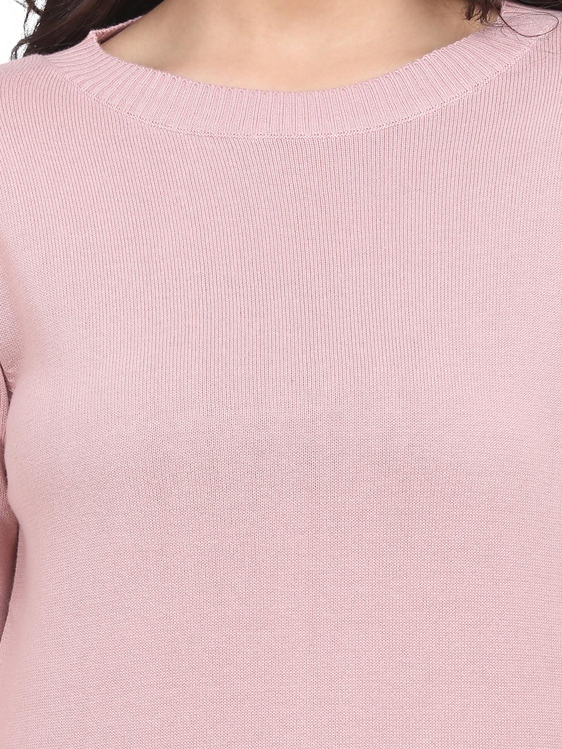 pink regular pullover - 18039191 - Standard Image - 1