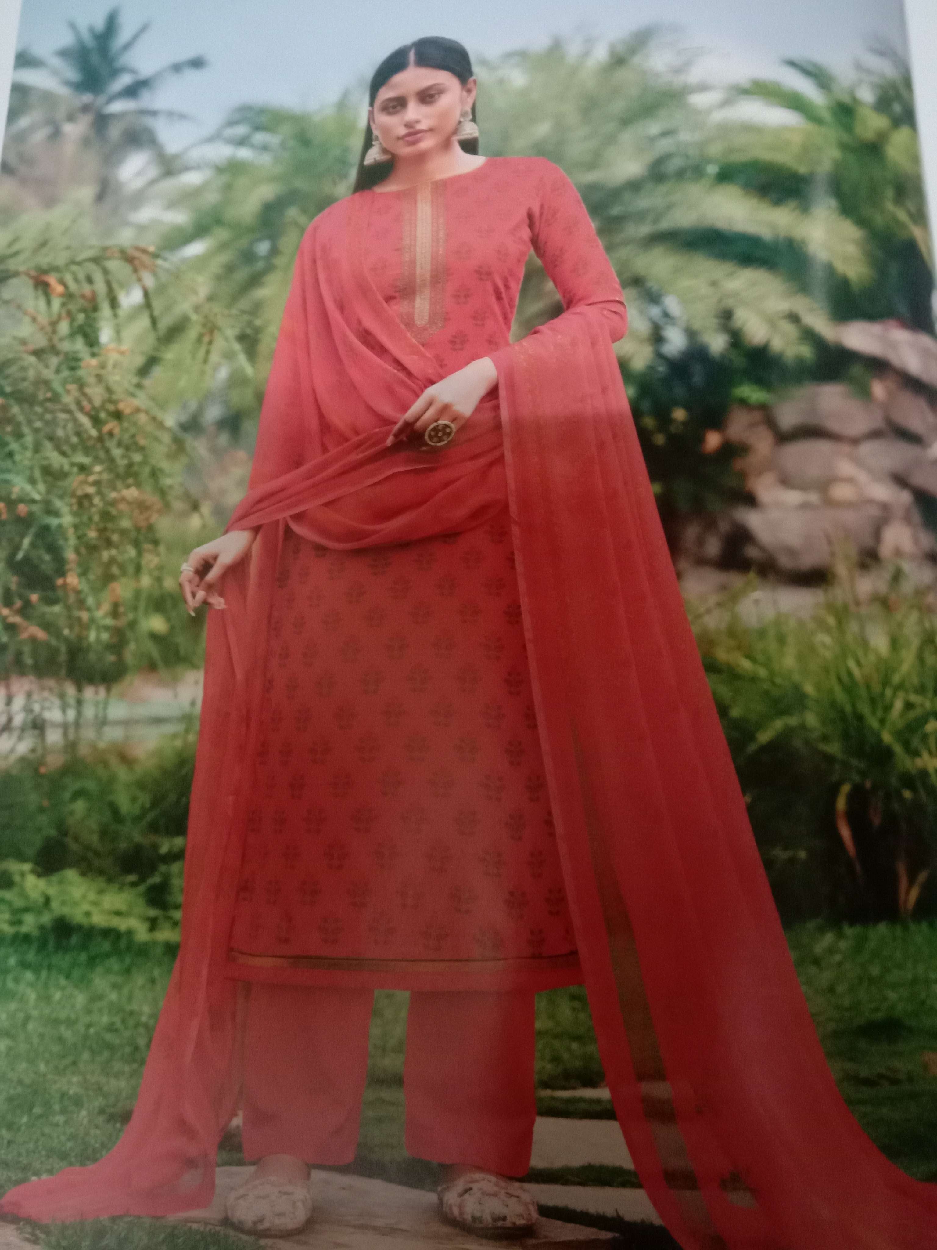 suite dupatta shalwar in cotton - 18039201 - Standard Image - 1