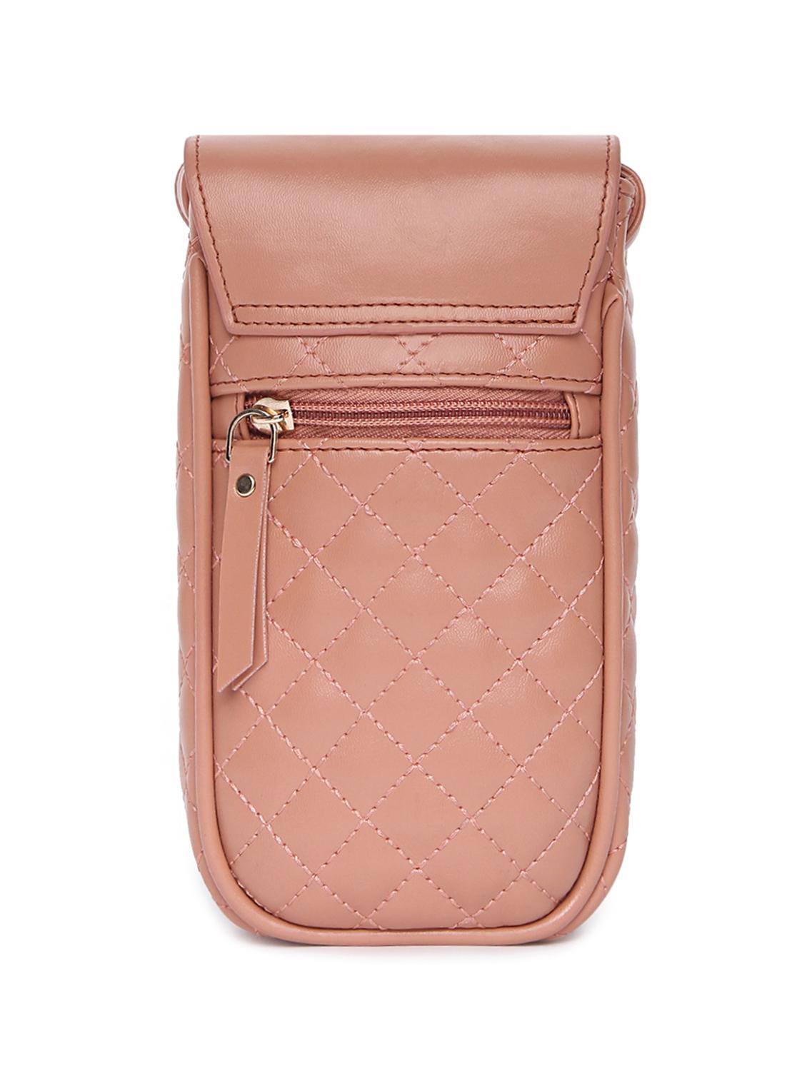 pink leatherette (pu) sling bag - 18039350 -  Standard Image - 1