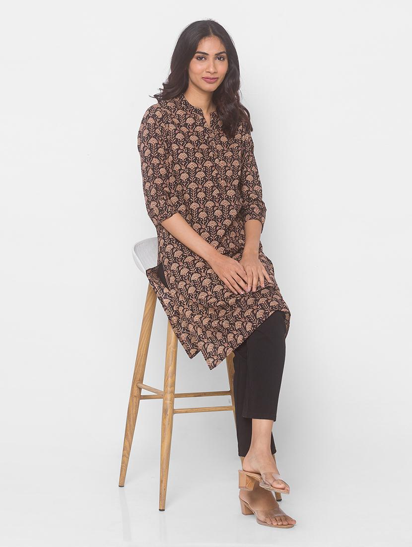 women's straight kurta - 18039525 - Standard Image - 4