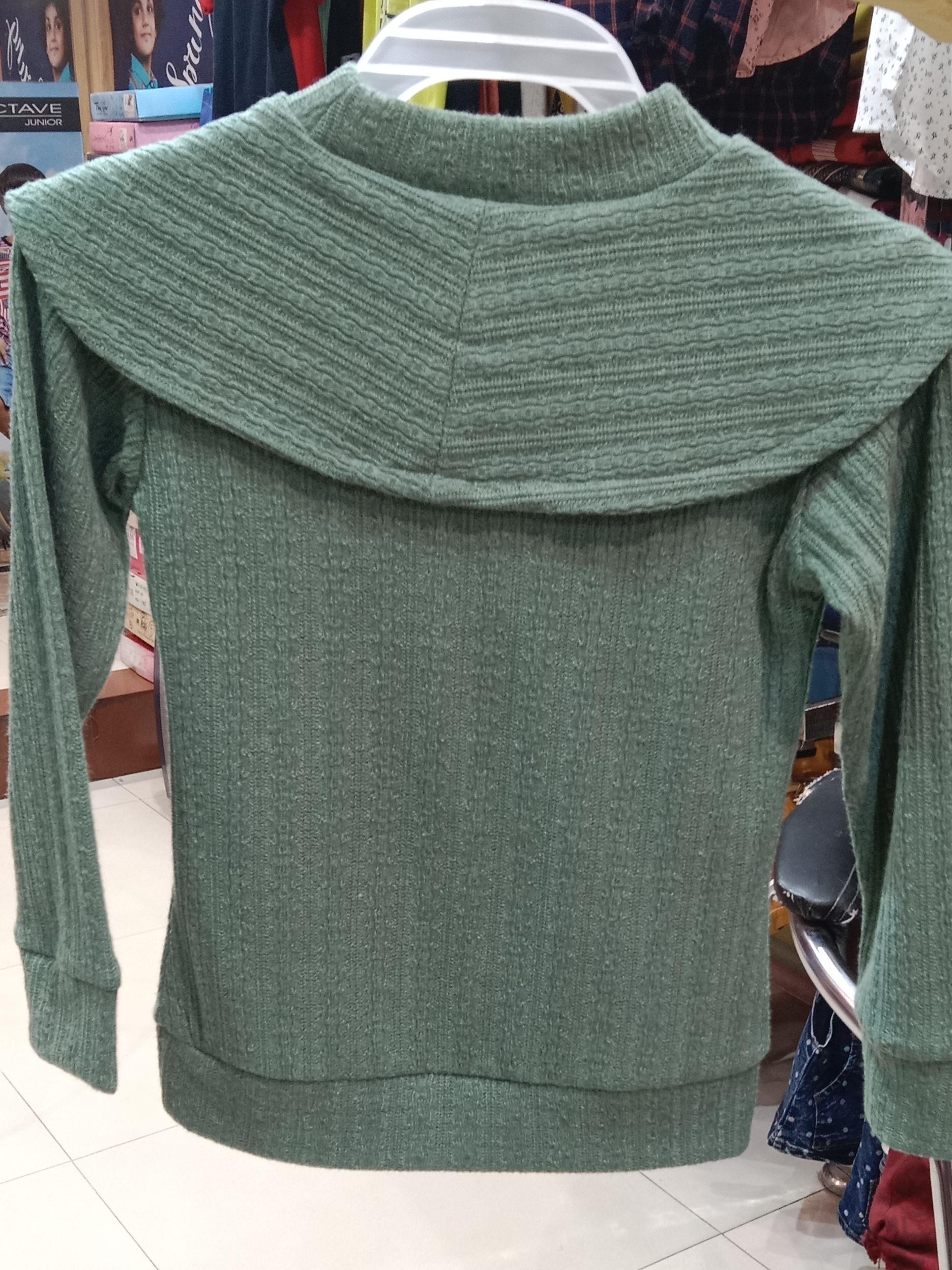 girls top for winter wear  - 18039662 -  Standard Image - 1