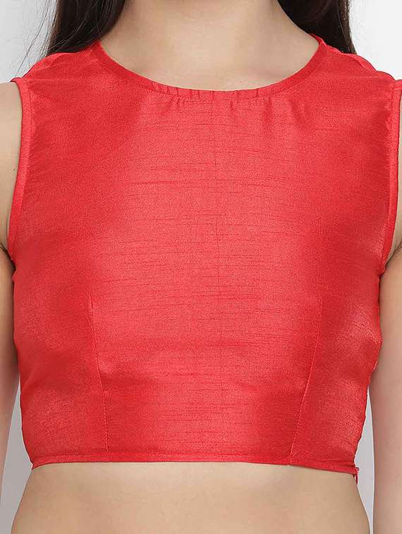 women's straight round neck top - 18039733 -  Standard Image - 4