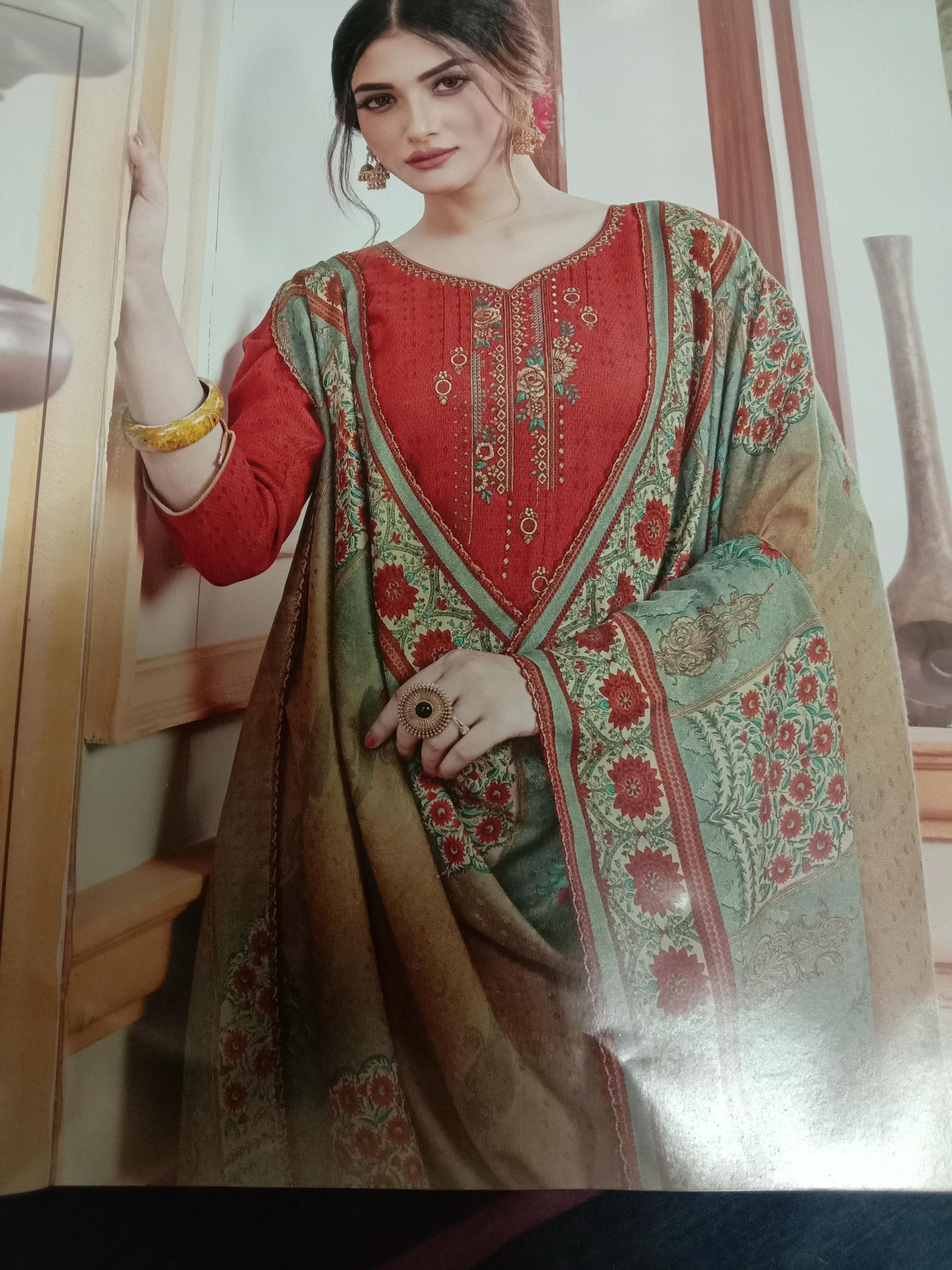 suite dupatta shalwar in cotton  - 18039871 -  Standard Image - 1