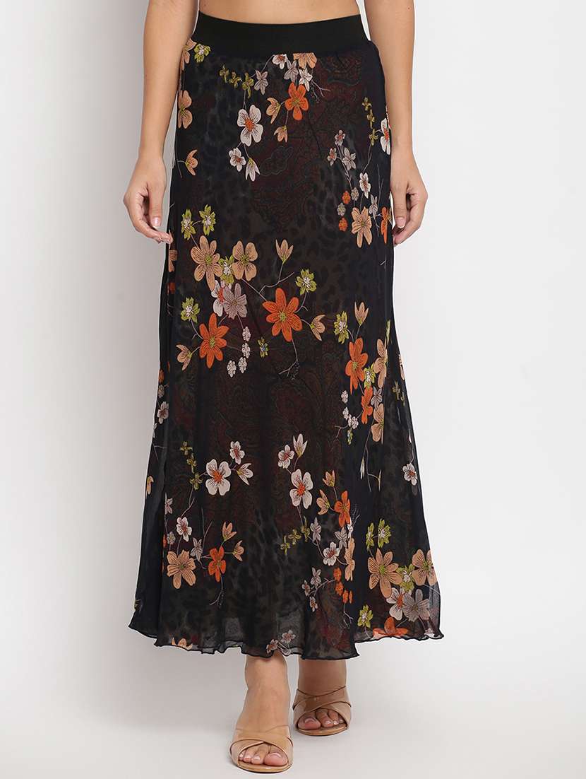 set of 2 printed maxi skirt - 18040075 -  Standard Image - 1