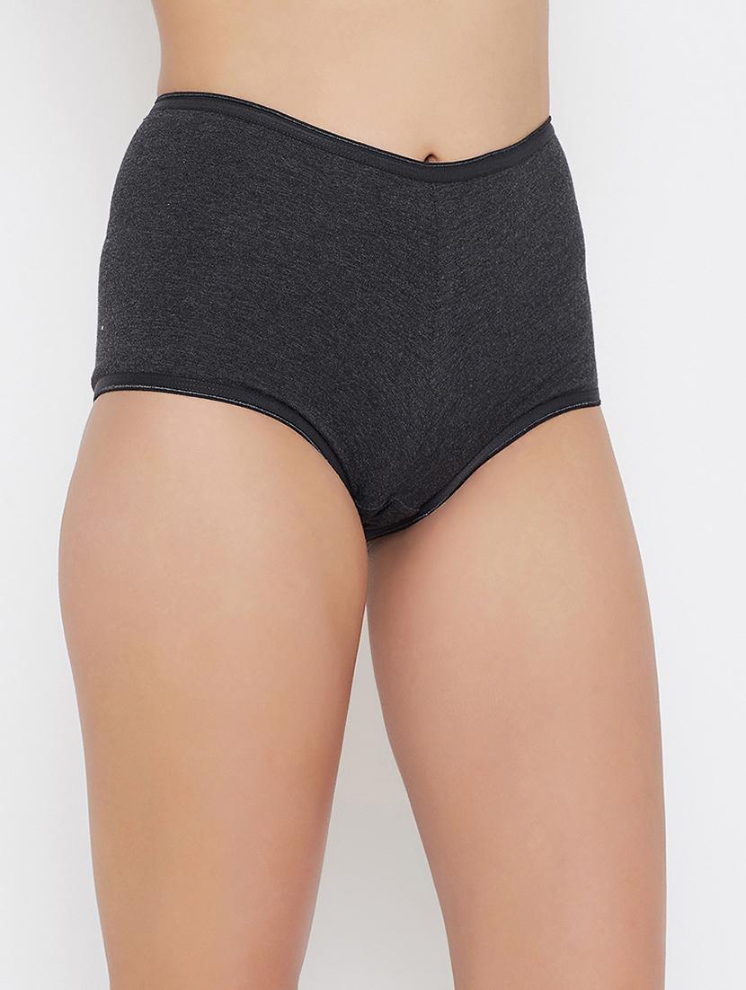mid rise solid boy shorts panty - 18040464 - Standard Image - 1