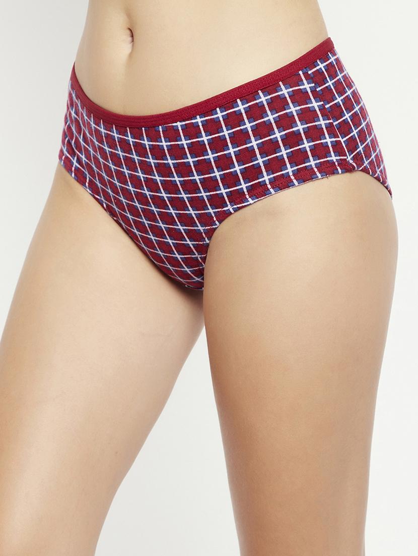red checkered hipster panty - 18040512 -  Standard Image - 1