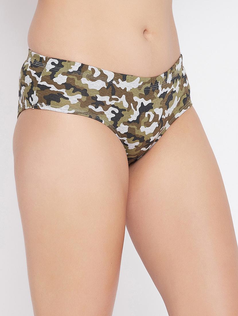 mid rise printed hipster panty - 18040521 - Standard Image - 1