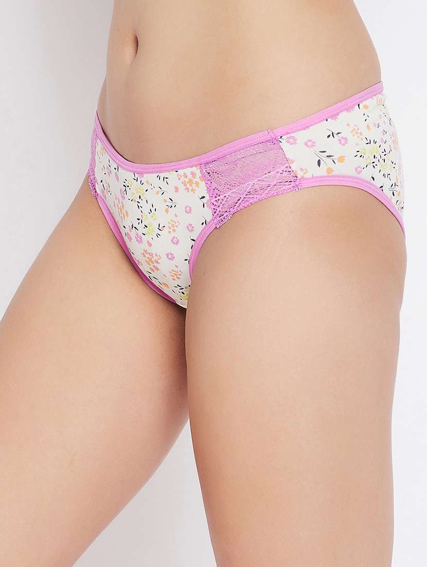 low rise printed hipster panty - 18040525 -  Standard Image - 1