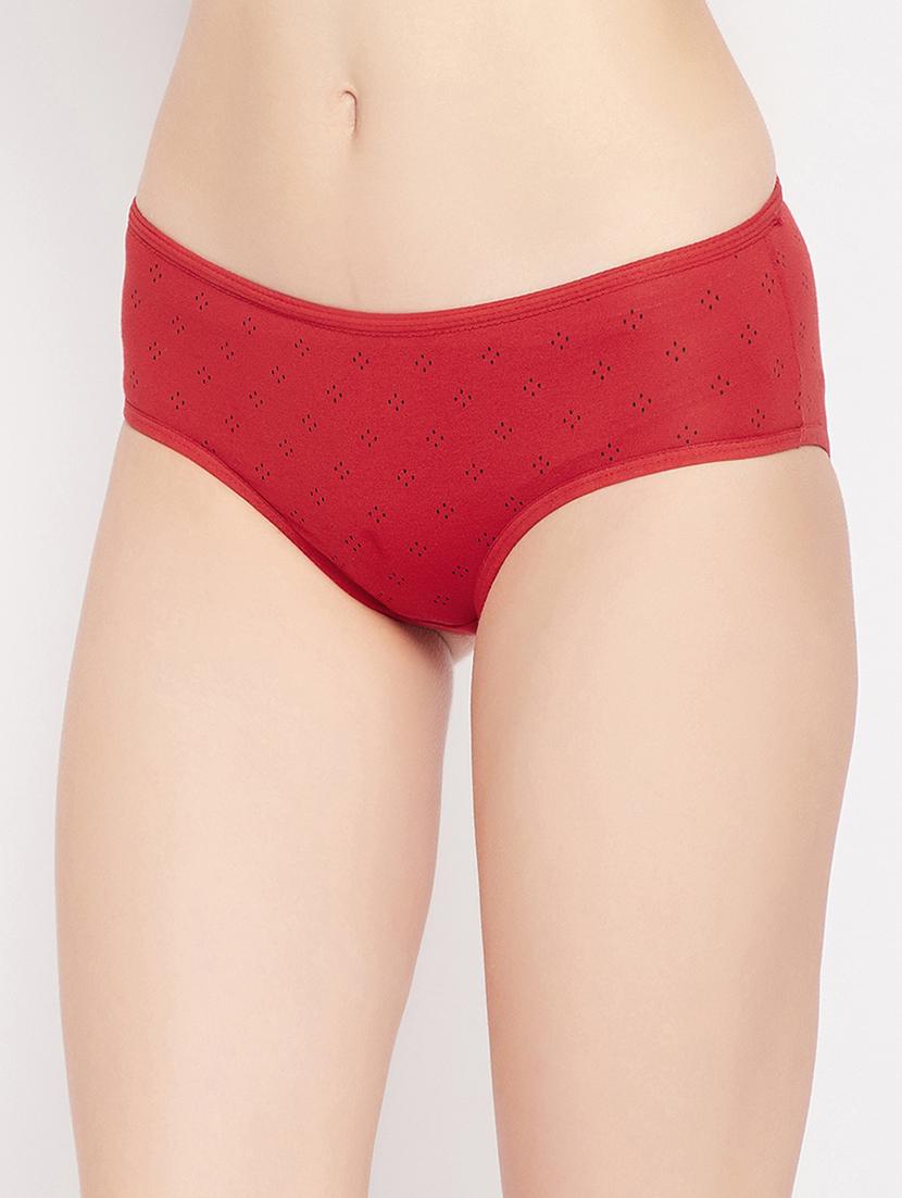 mid rise printed  hipster panty - 18040580 -  Standard Image - 1