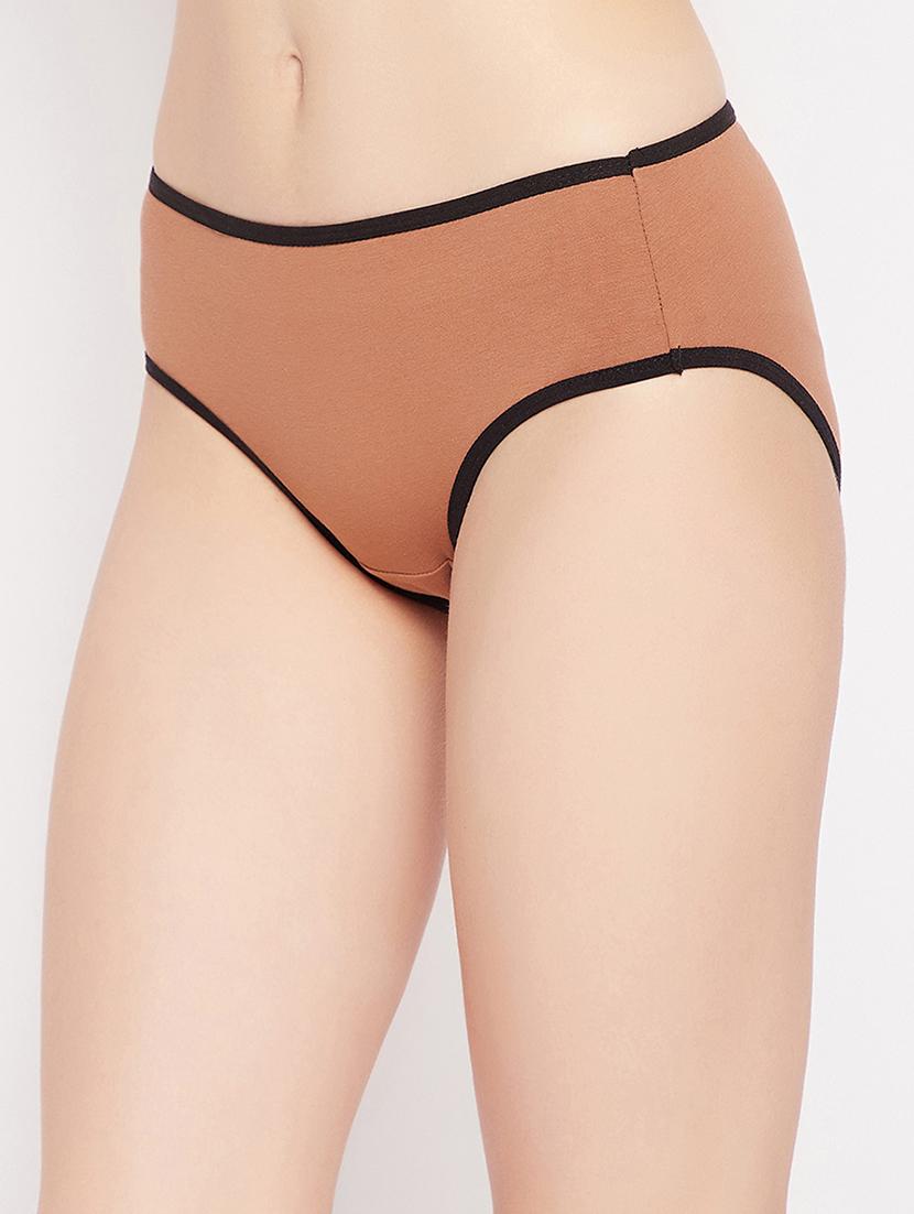 mid rise solid bikini panty - 18040598 - Standard Image - 1