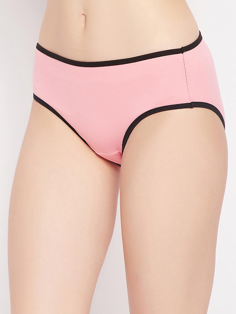 mid rise solid bikini panty - 18040600 - Standard Image - 1